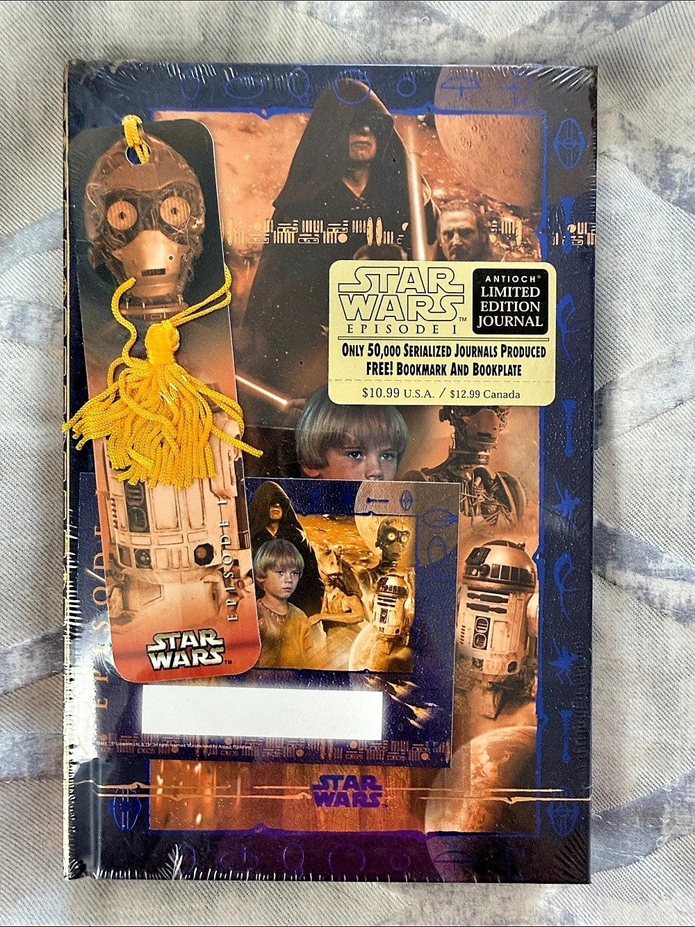Star Wars Episode I Anakin Limited Edition Journal Limited Edition Journal Blue